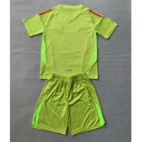 Italy Goalkeeper Replica Home Minikit Euro 2024 Short Sleeve (+ pants)